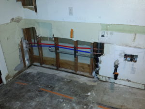 re piping kitchen