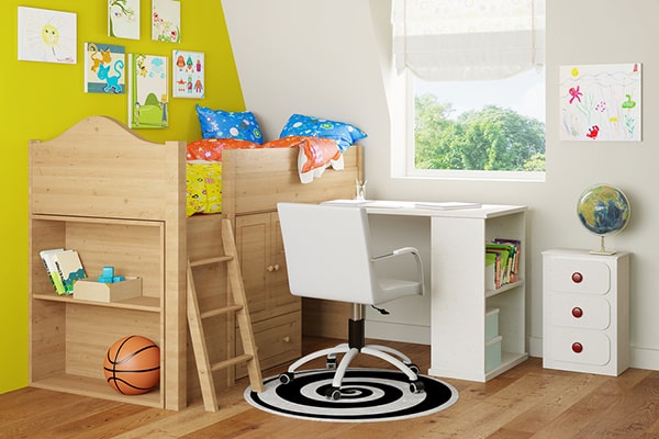 children's room storage ideas